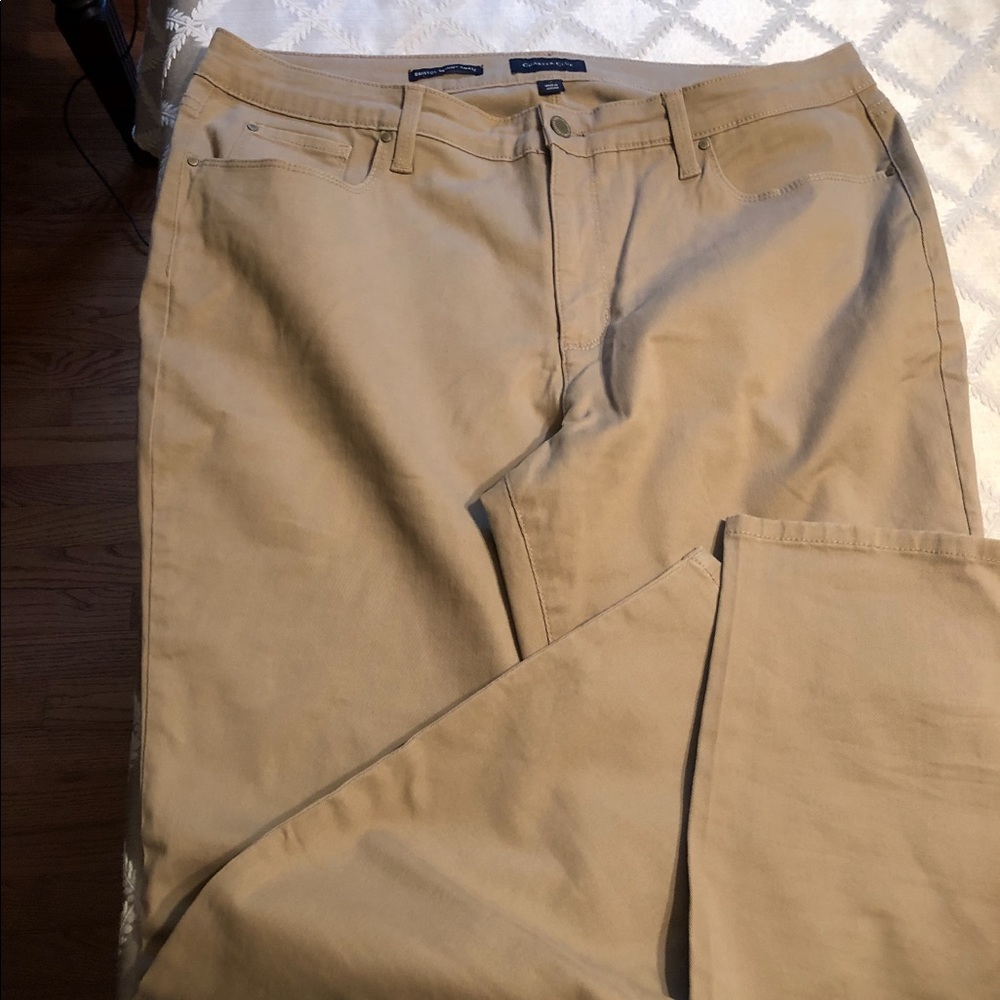 Charter club khaki pants size 16